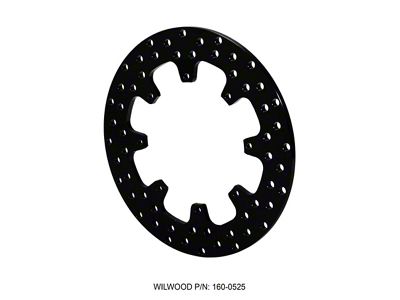 Wilwood Rotor-Steel-Sprint/Mod-Drilled 12.00 x .350 - 8 on 7.00in - 160-0525