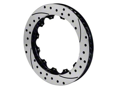 Wilwood Rotor-SV-SRP72 Iron-LH-Drill-BLK 14.00 x 1.25 - 12 on 8.25in - 160-12342-BK