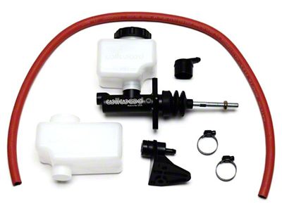 Wilwood Short Remote M/C Kit 7/8in Bore 3/8in-24 Banjo Outlet - 260-13621