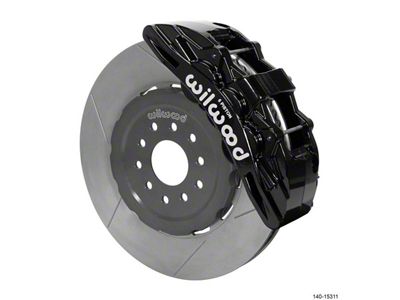 Wilwood SX6R Front Brake Kit 15in GT Slotted Black 05-13 - 140-15311