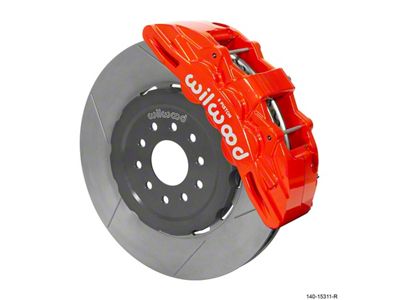 Wilwood SX6R Front Brake Kit 15in GT Slotted Red 05-13 - 140-15311-R