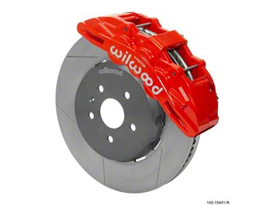 Wilwood SX6R Front Brake Kit 15in Lug Drive Red Rotor - 140-15441-R