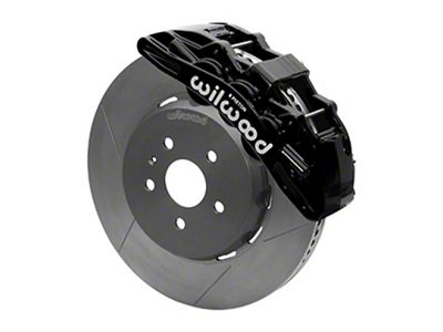 Wilwood SX6R Front Brake Kit 15in Lug Drive Slotted Black - 140-15431