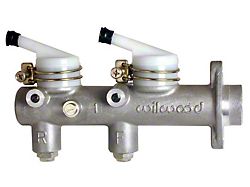 Wilwood Tandem Master Cylinder - 1in Bore w/ Remote Reservoirs - 260-7563