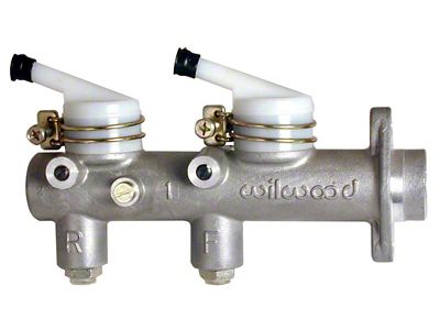 Wilwood Tandem Master Cylinder - 1in Bore w/ Remote Reservoirs - 260-7563