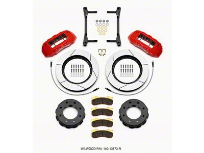 Wilwood TX6R Front Kit 15.00in Red 2011-2015 GM Truck/SUV 2500 - 140-13873-R
