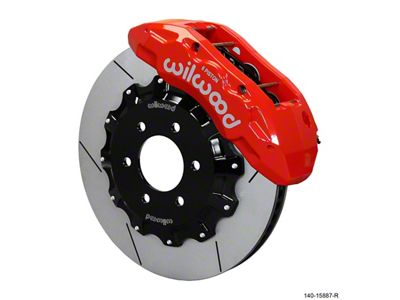 Wilwood TX6R Front Kit 15.50in Rotor w/ Lines - Red - 140-15887-R