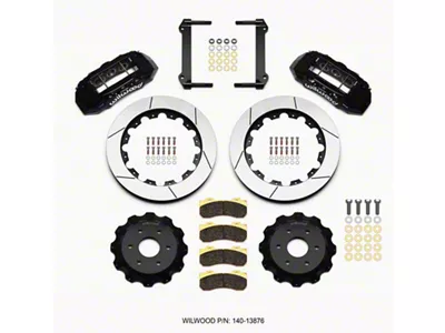 Wilwood TX6R Front Kit 16.00in Black 1999-2014 GM Truck/SUV 1500 - 140-13876