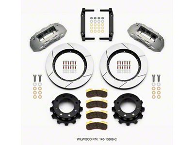 Wilwood TX6R Rear Kit 15.50in Clear Ano 2005-2012 Ford F250/F350 - 140-13868-C