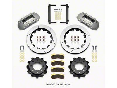 Wilwood TX6R Rear Kit 16.00in Clear Ano 1999-2010 GM H2 - 140-13878-C