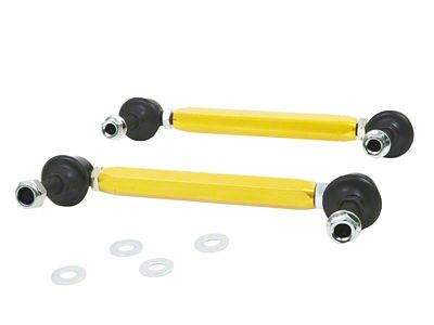 Whiteline Heavy Duty Adjustable Universal Swaybar Link Kit with 10mm Steel Ball - KLC140-195