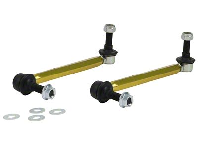 Whiteline Heavy Duty Adjustable Universal Sway Bar Link Assembly - 12mm Steel Ball/Ball Style - KLC180-235