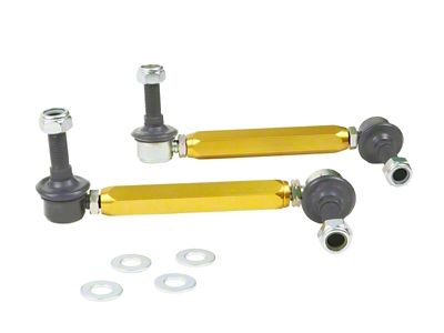 Whiteline Universal Heavy Duty Adjustable Sway Bar Link Assembly 330mm-355mm - KLC180-335