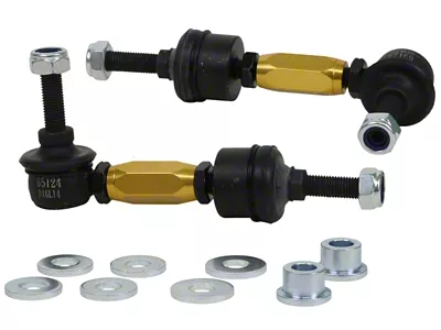 Whiteline Adjustable Heavy Duty Rear Sway Bar Link Kit for 2012+ Ford Focus ST - KLC195