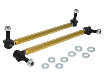 Whiteline Adjustable Front Sway Bar Links for 10-16 Hyundai Genesis Coupe - KLC201