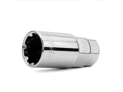 Wheel Mate Muteki Lock Key Adapter - Chrome - 3211LK