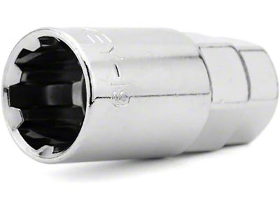 Wheel Mate Muteki Lock Key Adapter - Chrome - 3219LK