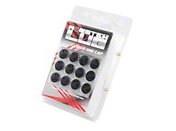 Wheel Mate Monster Lug Nut Caps - Black 14x1.50 - 33007B