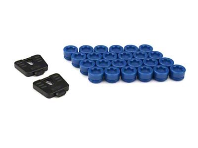 Wheel Mate SR45R Caps Set of 20 - Blue - 33100U