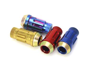 Wheel Mate Mutkei SR45R Lock Set 12x1.25 Burned Titanium 4pcs - 34937RN