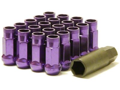 Wheel Mate Muteki SR48 Open End Lug Nuts - Purple - 32905L