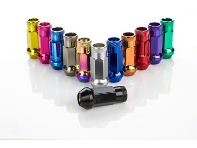 Wheel Mate Muteki SR48 Open End Lug Nuts - Green