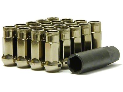 Wheel Mate Muteki SR48 Open End Lug Nuts - Titanium - 32906T
