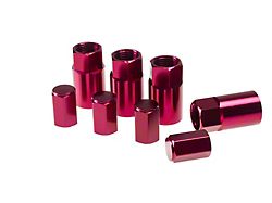 Wheel Mate Aluminum TPMS Valve Stem Cover - Red Anodize - 45930R