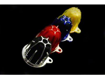 Weapon-R Breather Filters Chrome - 818-111-101