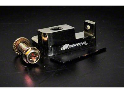 Weapon-R 92-96 Honda Prelude Silver Aluminum Short Shifter Adapter - ST-06