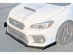 CS Performance Package Front Splitter Lip Ground Effect; Primer Black (18-21 WRX)