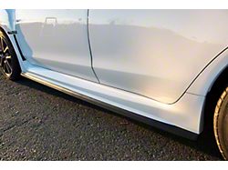 CS Performance Package Side Skirts; Primer Black (15-21 WRX)
