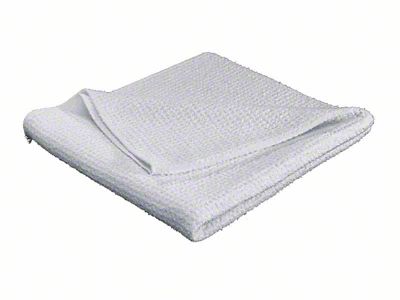 Weathertech Microfiber Waffle Weave Drying Towel - White - 8AWCC3