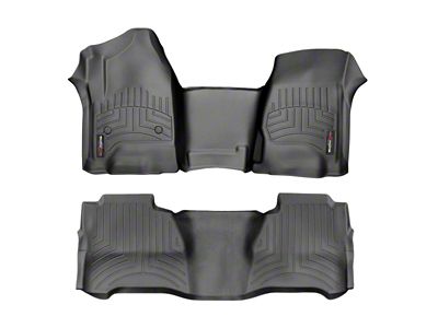 Weathertech FloorLiner - Front - Blk - 441084-1-2-5
