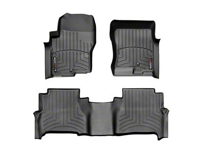 Weathertech FloorLiner - Front - Blk - 441761-440474