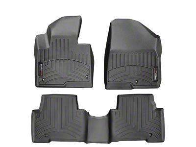 Weathertech FloorLiner - Front - Blk - 44440-1-2