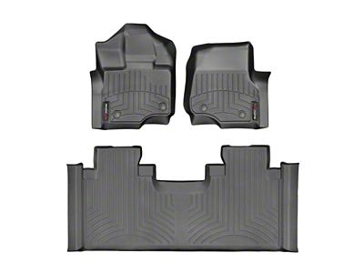 Weathertech FloorLiner - Front - Blk - 446971V-446975
