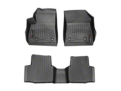 Weathertech FloorLiner - Front - Blk - 44940-1-2