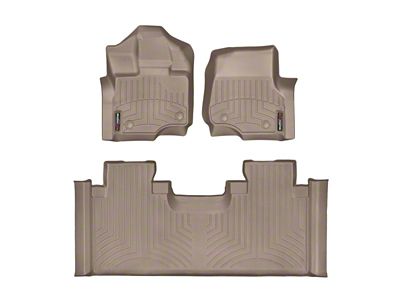 WT FloorLiner - Rear - Tan - 45697-1-3