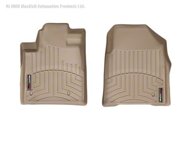 WeatherTech 09-13 Honda Pilot Front FloorLiner - Tan - 451741
