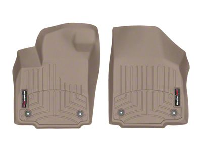 Weathertech 2016+ Ford F-150 Regular Cab Front FloorLiner - Tan - 457921