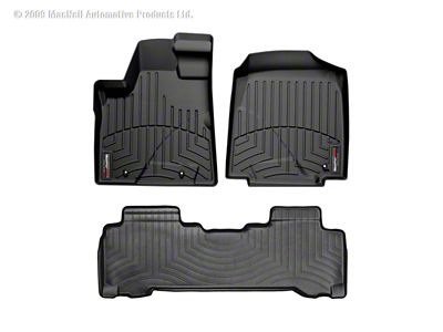 WT FloorLiner - Rear - Blk - 440591-440222