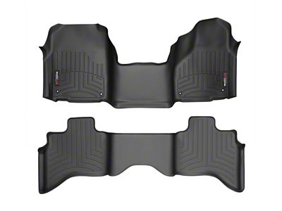 WT FloorLiner - Rear - Blk - 444641-442162