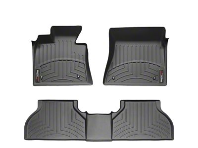 Weathertech FloorLiner - Rear - Blk - 444751-443002