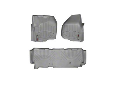 Weathertech FloorLiner - Rear - Grey - 464331-463053