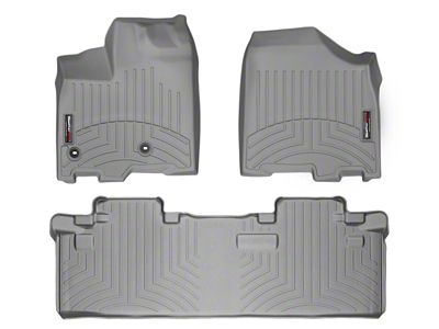 Weathertech FloorLiner - Rear - Grey - 464751-463002
