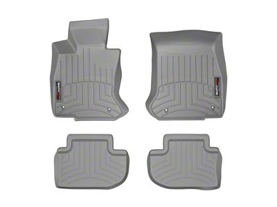 Weathertech FloorLiner - Rear - Grey - 465081-463723