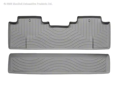 WeatherTech 06+ Honda Ridgeline Rear FloorLiner - Grey - 460502
