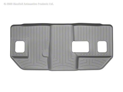 WeatherTech 07-13 Cadillac Escalade ESV Rear FloorLiner - Grey - 460668