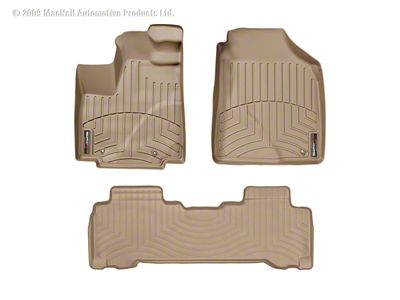 WT FloorLiner - Rear - Tan - 450411-450222